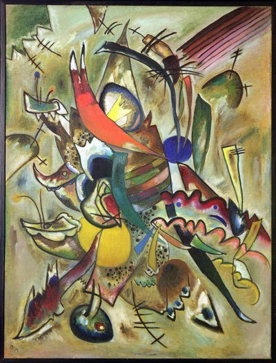 Bild mit Punkten, 1919 von Wassily Kandinsky